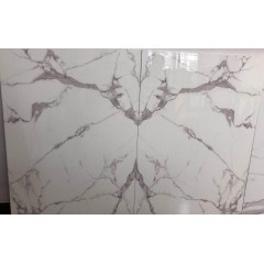 New calacatta white artificial marble floor tiles wall tiles